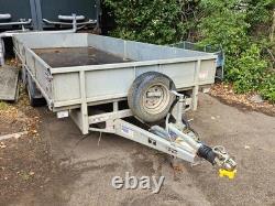 REMORQUE IFOR WILLIAMS LM166G, 16 pieds, essieu double, 2023, 3500 kg de poids brut, avec côtés