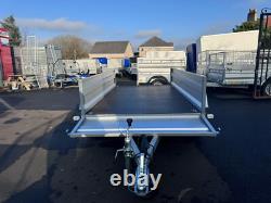 REMORQUE PLATE JUMELE NEUVE NIEWIADOW 7,7ft x 4,2ft