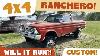 Ranchero 4x4 Abandonné De 1965, Peut-on L'emmener En Tout-terrain?