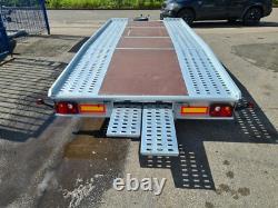 Remorque BEAVER TAIL à double essieu 15 pi 6,6 pi 4,5 m x 2 m 2700 kg TAILLE DES ROUES 10
