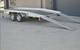 Remorque Beaver Tail &agrave; Double Essieu 15 Pi 6,6 Pi 4,5 M X 2 M 2700 Kg Taille Des Roues 14