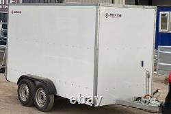 Remorque Box/Van Boxxa 1055TB 10' x 5' x 5' à double essieu freinée 2600kg