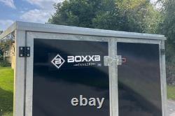 Remorque Boxxa 1055TB 3m x 1,5m x 1,5m à double essieu freinée 2600kg noire