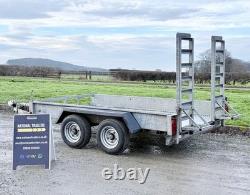 Remorque Digger Dumper Indespension 10x6ft à Double Essieu (3500kg) Ifor Ivor