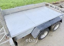 Remorque Digger Dumper Indespension 10x6ft à Double Essieu (3500kg) Ifor Ivor