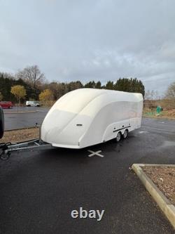 Remorque Eco-Trailer Velocity iQ / remorque de course fermée couverte de 3000 kg