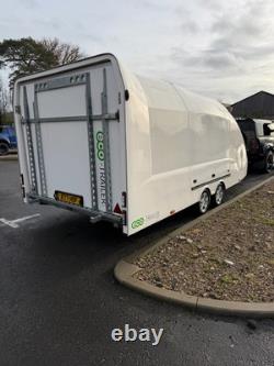 Remorque Eco-Trailer Velocity iQ / remorque de course fermée couverte de 3000 kg