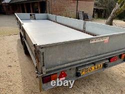 Remorque Ifor Williams 18ft Twin Axle Drop Side Trailer LM186G