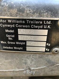 Remorque Latérale Ifor Williams Twin Axle Drop 3500kg