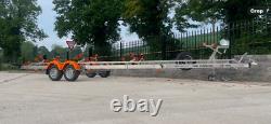 Remorque Marine Rib / Bateau à Double Essieu en Acier Inoxydable Vanclaes