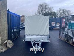 Remorque Neuve 10ft x 5ft À Double Essieu Avec Cadre Et Housse 1300KG Freinée