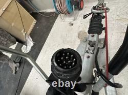 Remorque Phoenix à double essieu, à peine utilisée, stockée en intérieur, entièrement équipée, 4 m, 2 T