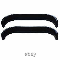 Remorque Twin Axle Tandem Mudguard Wing Fender 13 / 14 Roues 61 X 8 Paires