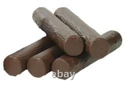 Remorque à Bois Basculante à Double Essieu avec 5 Bûches Vertes pour Tracteur Rolly