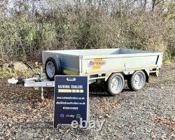 Remorque à benne basculante Bateson 8 pieds (double essieu) Ivor LM85 LT85 GD84 GD85 Ivor LM105