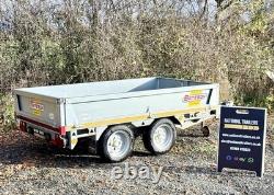 Remorque à benne basculante Bateson 8 pieds (double essieu) Ivor LM85 LT85 GD84 GD85 Ivor LM105