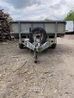 Remorque à benne basculante à double essieu Ifor Williams LT85G 2000 kg