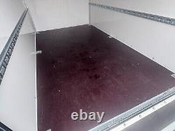 Remorque à caisse 3m x 1,8m 2700kg avec rampe arrière, double essieu, 10ft x 6ft x 6ftH