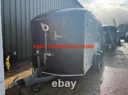 Remorque à caisse à double essieu Debon C700 de 12 pieds d'occasion 2022 avec rampe + porte + côtés en aluminium TTC