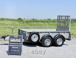 Remorque à double essieu Ifor Williams GD84 8 pieds (rampe) Ivor GD85 GD105 P8e pour jardin et quad