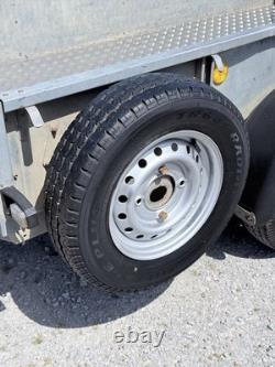 Remorque à double essieu Ifor Williams GD84 8 pieds (rampe) Ivor GD85 GD105 P8e pour jardin et quad