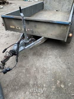 Remorque à double essieu à rampe rabattable Ifor Williams GD105G/DR