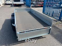 Remorque à essieux doubles non freinée Plateau 750 kg 2,64 m x 1,25 m 8,7 x 4,1 pi