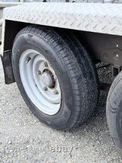 Remorque à pelle Ifor Williams GH106 10 pieds à double essieu (3500 kg) Ivor Nugent