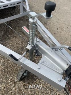 Remorque à plantes Mini Pelle 2700kg Indespension Double Essieu Queue de Castor Utilitaire