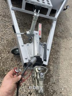 Remorque à plantes Mini Pelle 2700kg Indespension Double Essieu Queue de Castor Utilitaire