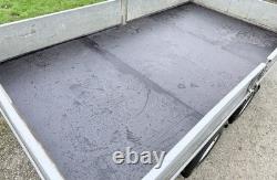 Remorque à plateau basculant Ifor Williams LM126 12 pieds (3500 kg) Ivor Nugent à double essieu