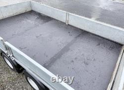 Remorque à plateau basculant Ifor Williams LM126 12 pieds (3500 kg) Ivor Nugent à double essieu