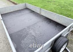 Remorque à plateau basculant Ifor Williams LM126 12 pieds (3500 kg) Ivor Nugent à double essieu