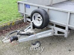 Remorque à plateau basculant Ifor Williams LM126 12 pieds (3500 kg) Ivor Nugent à double essieu