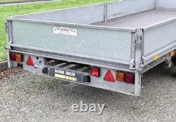 Remorque à ridelles à double essieu Ifor Williams LM166 16 pieds (3500 kg) Ivor LM146 LM186