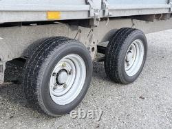 Remorque à ridelles à double essieu Ifor Williams LM166 16 pieds (3500 kg) Ivor LM146 LM186