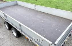 Remorque à ridelles à double essieu Ifor Williams LM166 16 pieds (3500 kg) Ivor LM146 LM186