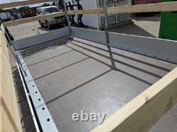 Remorque à ridelles bâchées CRH à deux essieux 3000 kg neuve 14'9 x 6'10 £3995 + TVA Car
