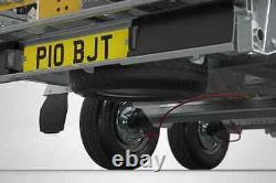 Remorque basculante à deux essieux Brian James Tipper 3,1 x 1,6m 2700kg avec charge utile de 1830kg
