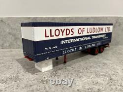 Remorque basculante à double essieu Corgi Lloyds of Ludlow CC15306 150 Mint/Nouvelle