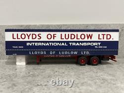 Remorque basculante à double essieu Corgi Lloyds of Ludlow CC15306 150 Mint/Nouvelle