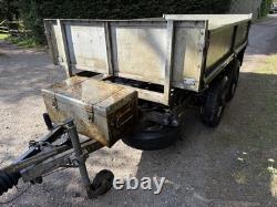 Remorque basculante à double essieu Ifor Williams TT85