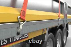 Remorque basculante double essieu Brian James Tipper de 3,1 x 1,6m, 3500kg (Poids brut 2495kg)