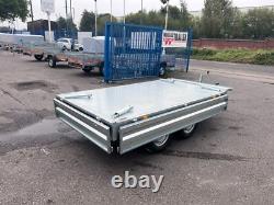 Remorque basculante hydraulique Tipper à double essieu 8 x 5 pi 2700 kg 3291 £ + TVA