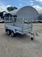 Remorque Cage 8x4 &agrave; Double Essieu Sans Frein, Remorque Grillag&eacute;e Pour Voiture, Ptac 750 Kg, Neuve