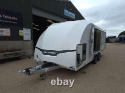 Remorque de Sport de Course Brian James 341, lit de 5,50 m x 2,10 m, 3 500 kg, essieu double