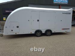 Remorque de Sport de Course Brian James 341, lit de 5,50 m x 2,10 m, 3 500 kg, essieu double