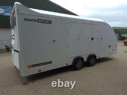 Remorque de Sport de Course Brian James 341, lit de 5,50 m x 2,10 m, 3 500 kg, essieu double