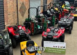 Remorque de chantier à deux essieux Ifor Williams GD105 G de 2,7 tonnes à plateau et côtés rabattables Brian Jam