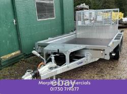 Remorque de chantier à double essieu Ifor Williams GX106 neuve 10 pieds x 6 pieds avec rampe pleine largeur